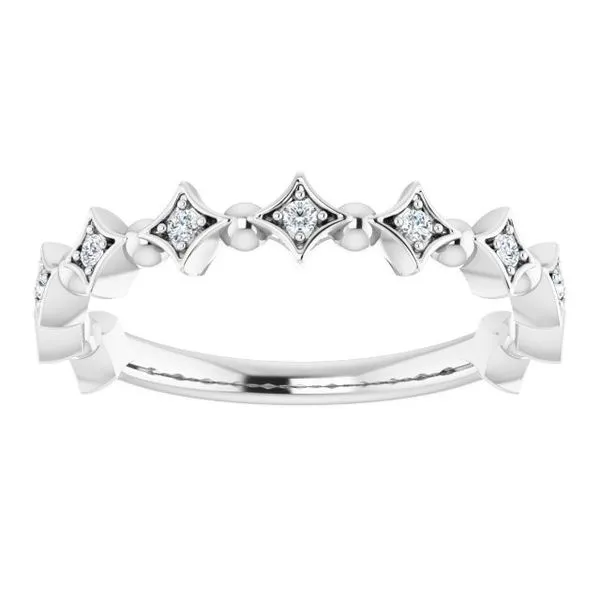 Accented Stackable Ring Image 3 Rasmussen Jewelers Spanish Fork, UT