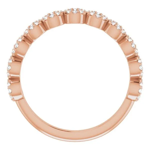 Accented Circle Ring Image 2 James & Williams Jewelers Berwyn, IL