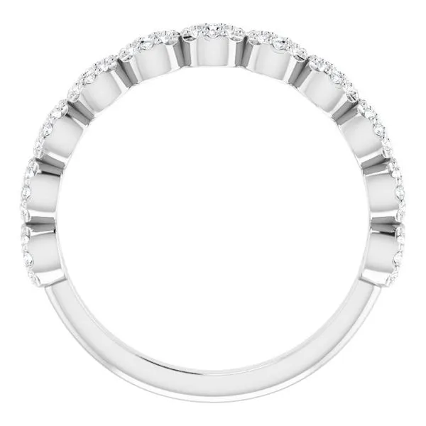 Accented Circle Ring Image 2 Hopman Jewelers Elkhart, IN