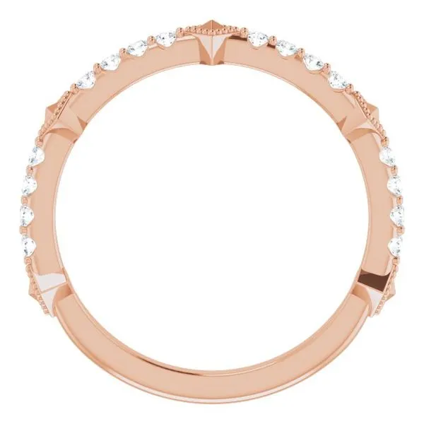 Accented Stackable Ring Image 2 Milan's Jewelry Inc Sarasota, FL