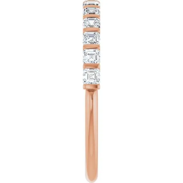 Bar Channel-Set Anniversary Band Image 4 Allain's Jewelry New Iberia, LA