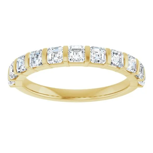 Bar Channel-Set Anniversary Band Image 3 Allain's Jewelry New Iberia, LA