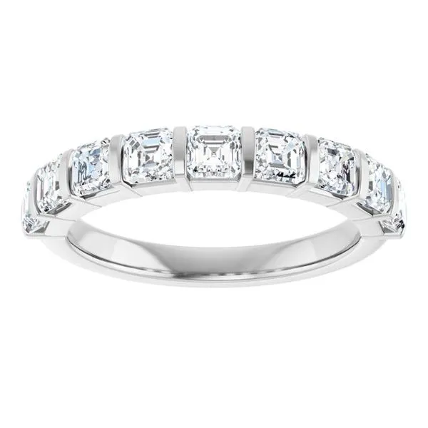 Bar Channel-Set Anniversary Band Image 3 Allain's Jewelry New Iberia, LA