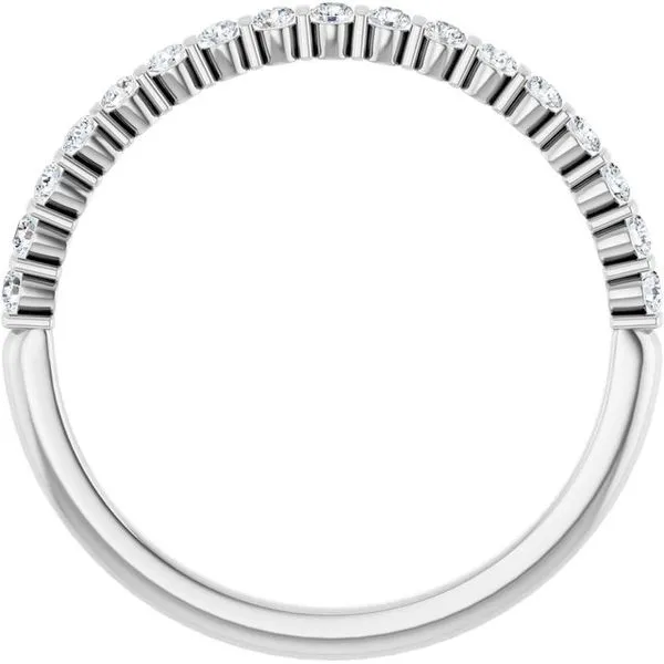 Bar Channel-Set Anniversary Band Image 2 Allain's Jewelry New Iberia, LA