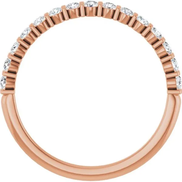 Bar Channel-Set Anniversary Band Image 2 Allain's Jewelry New Iberia, LA