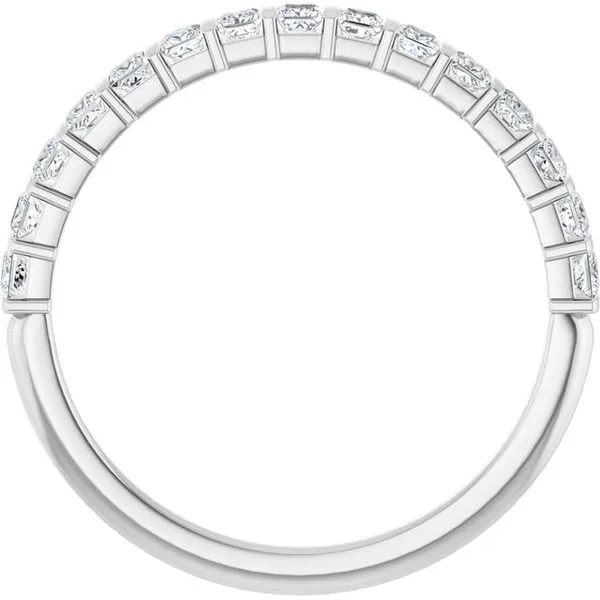 Bar Channel-Set Anniversary Band Image 2 Allain's Jewelry New Iberia, LA