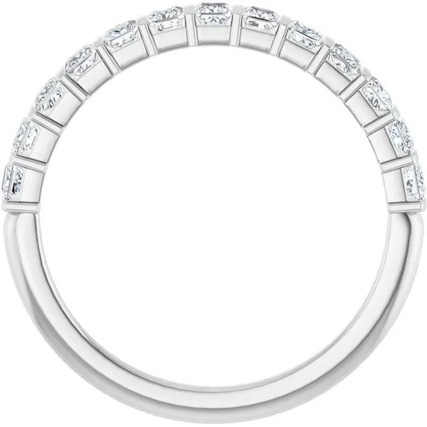 Bar Channel-Set Anniversary Band Image 2 Allain's Jewelry New Iberia, LA