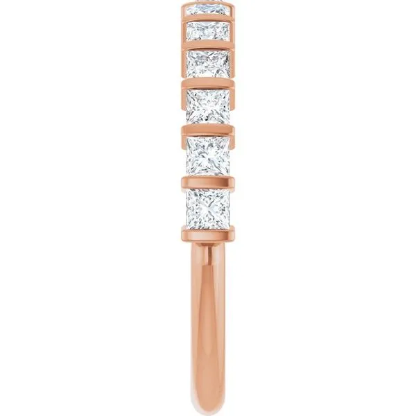 Bar Channel-Set Anniversary Band Image 4 Allain's Jewelry New Iberia, LA