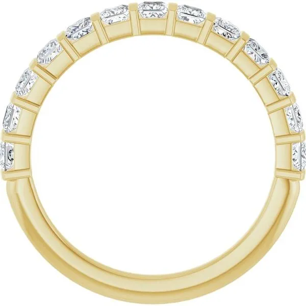 Bar Channel-Set Anniversary Band Image 2 Allain's Jewelry New Iberia, LA