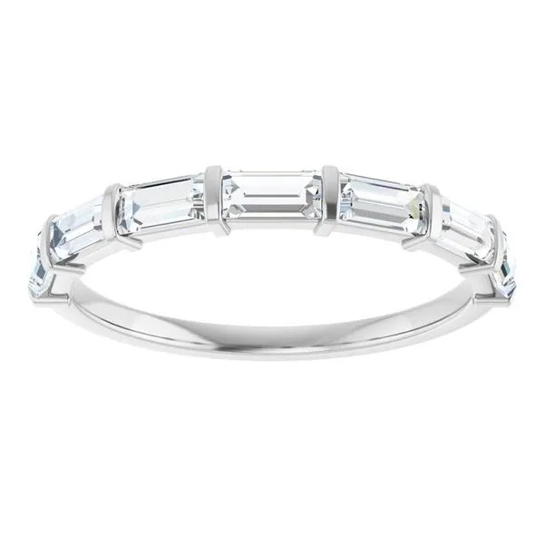 Bar Channel-Set Anniversary Band Image 3 Mead Jewelers Enid, OK