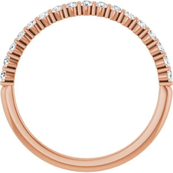 Bar Channel-Set Anniversary Band Image 2 Allain's Jewelry New Iberia, LA