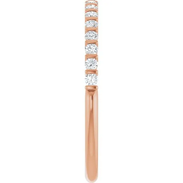 Bar Channel-Set Anniversary Band Image 4 Allain's Jewelry New Iberia, LA