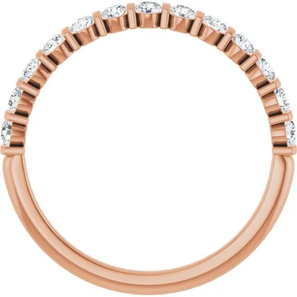 Bar Channel-Set Anniversary Band Image 2 Allain's Jewelry New Iberia, LA