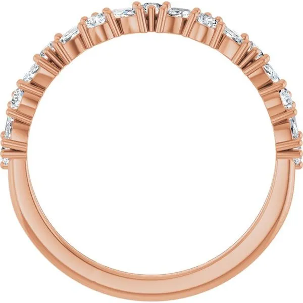 Scattered Anniversary Band Image 2 Mead Jewelers Enid, OK