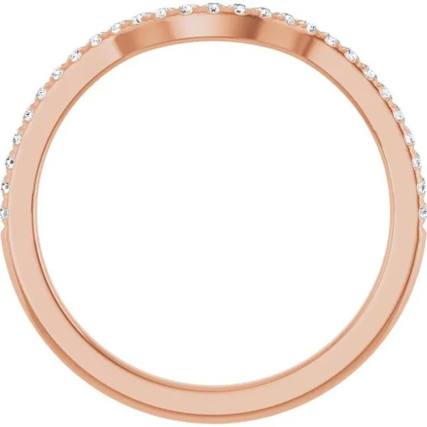 French-Set Contour Band Image 2 Mead Jewelers Enid, OK