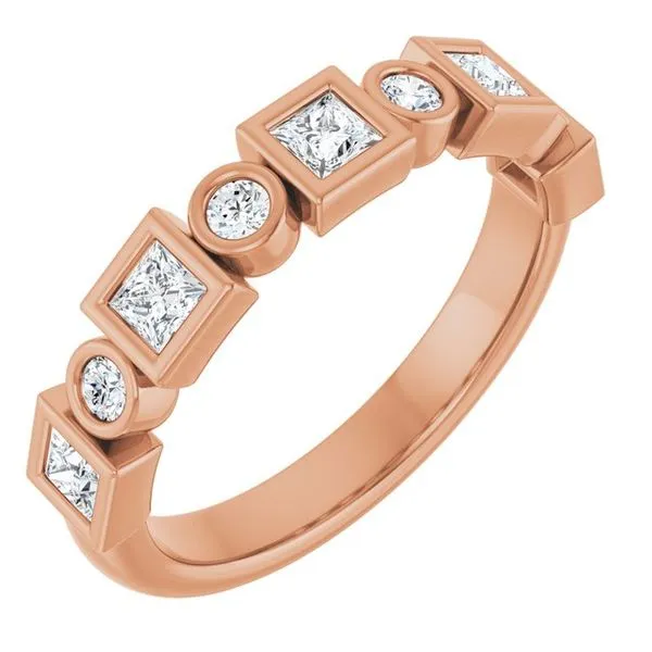 Bezel-Set Anniversary Band Allain's Jewelry New Iberia, LA