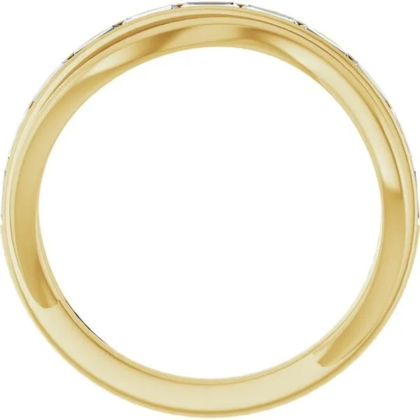 Accented Freeform Ring Image 2 Cherry Street Jewelers Tulsa, OK