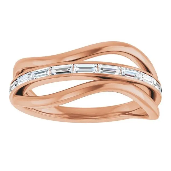 Accented Freeform Ring Image 3 Rasmussen Jewelers Spanish Fork, UT