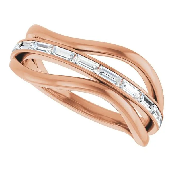 Accented Freeform Ring Image 5 Moseley Diamond Showcase Inc Lexington, SC