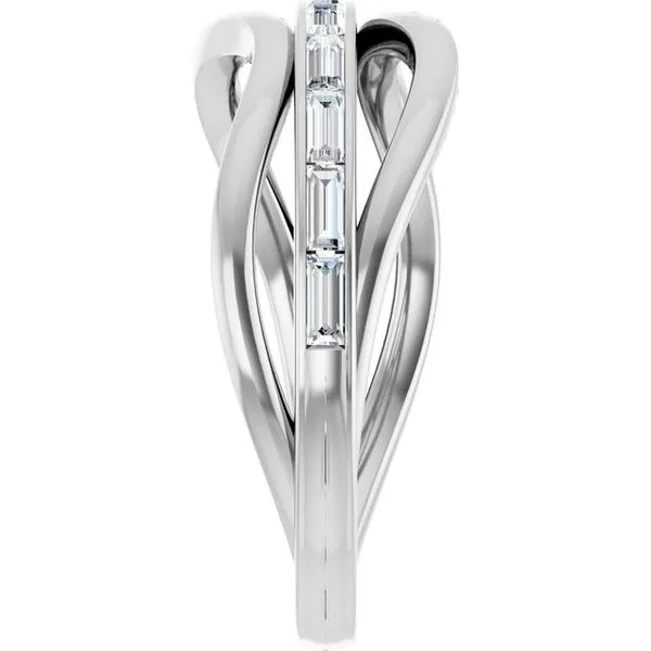 Accented Freeform Ring Image 4 Rasmussen Jewelers Spanish Fork, UT