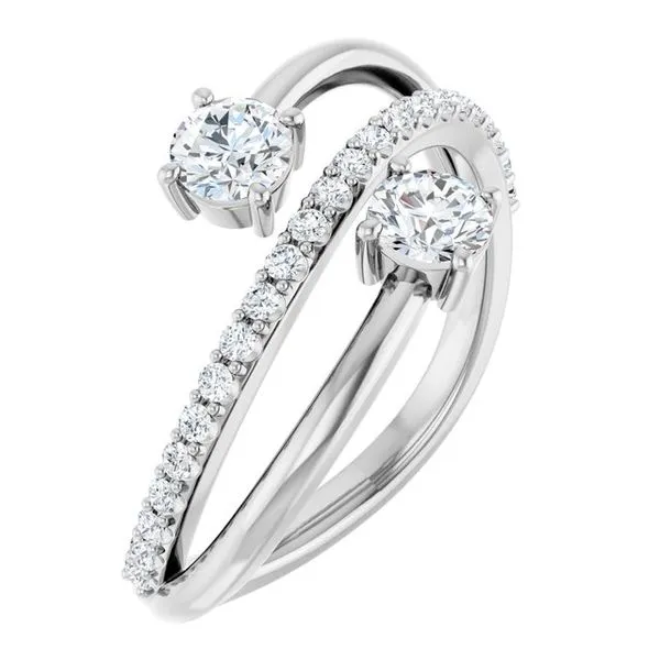 Two-Stone Bypass Ring Atlanta West Jewelry Douglasville, GA