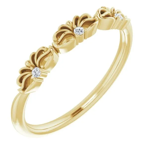 Accented Crown Ring Hopman Jewelers Elkhart, IN