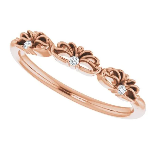 Accented Crown Ring Image 5 Milan's Jewelry Inc Sarasota, FL