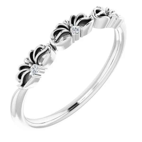 Accented Crown Ring Rasmussen Jewelers Spanish Fork, UT