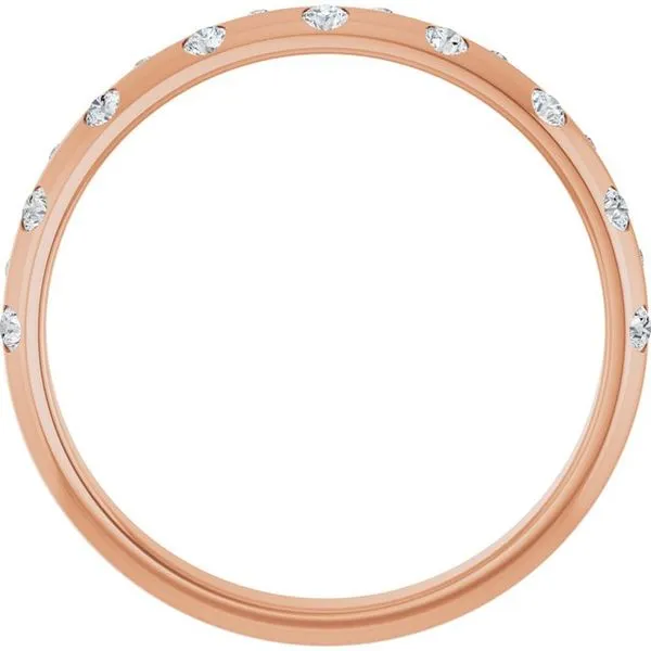 Gypsy-Set Anniversary Band Image 2 L & L jewelers Scarborough, ME