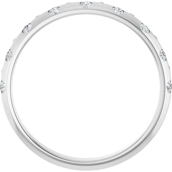 Gypsy-Set Anniversary Band Image 2 L & L jewelers Scarborough, ME