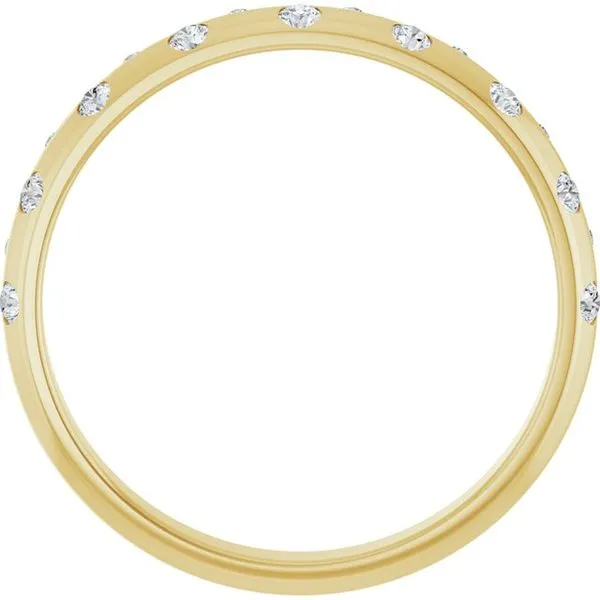 Gypsy-Set Anniversary Band Image 2 Allain's Jewelry New Iberia, LA