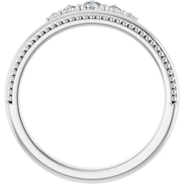 Stackable Crown Ring Image 2 J. Meredith Jewelers Delafield, WI