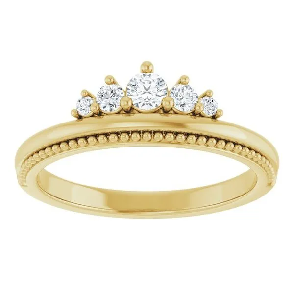 Stackable Crown Ring Image 3 Hopman Jewelers Elkhart, IN
