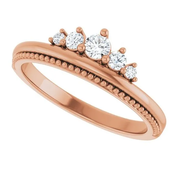 Stackable Crown Ring Image 5 Hopman Jewelers Elkhart, IN