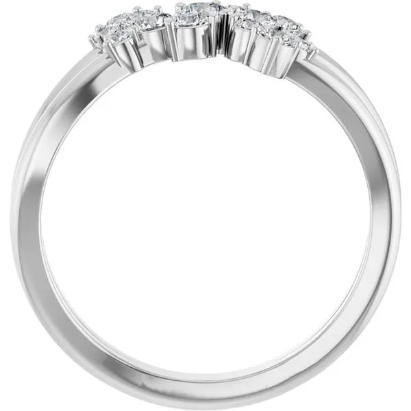 Cluster Bypass Ring Image 2 Milan's Jewelry Inc Sarasota, FL