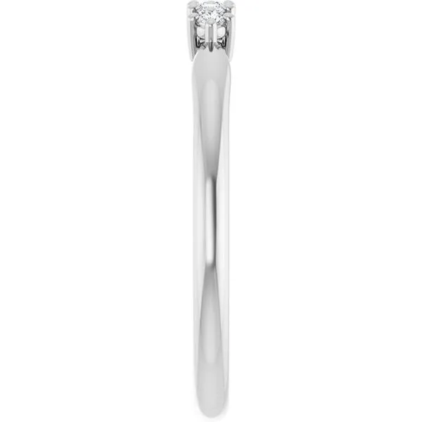 Five-Stone Anniversary Band Image 4 L & L jewelers Scarborough, ME