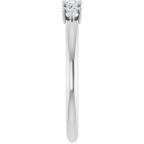 Five-Stone Anniversary Band Image 4 L & L jewelers Scarborough, ME