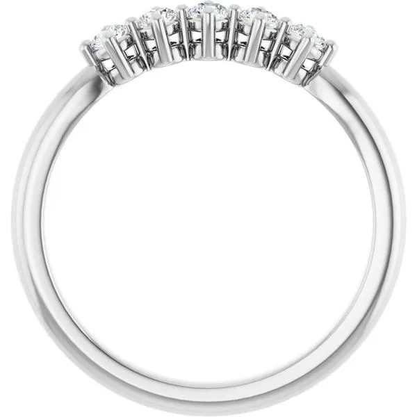 Five-Stone Anniversary Band Image 2 Grayson & Co. Jewelers Iron Mountain, MI