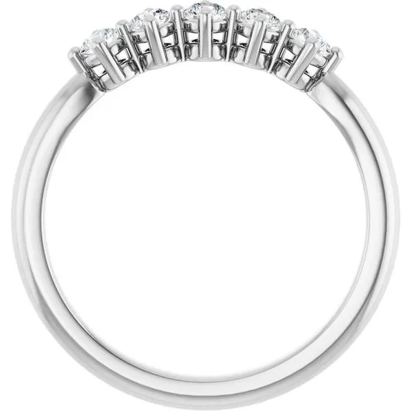 Five-Stone Anniversary Band Image 2 Grayson & Co. Jewelers Iron Mountain, MI