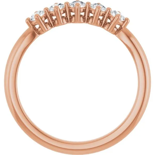 Five-Stone Anniversary Band Image 2 Grayson & Co. Jewelers Iron Mountain, MI