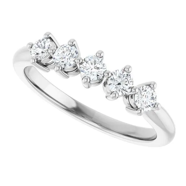 Five-Stone Anniversary Band Image 5 Quantum Qarat  Phoenix, AZ