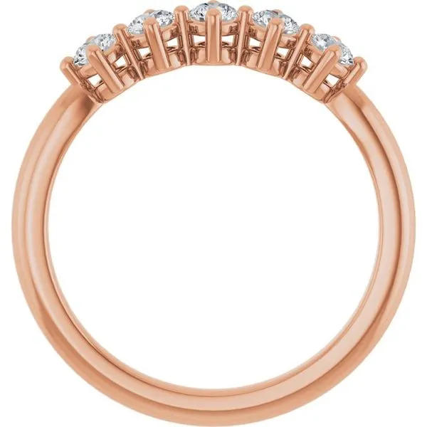 Five-Stone Anniversary Band Image 2 Grayson & Co. Jewelers Iron Mountain, MI