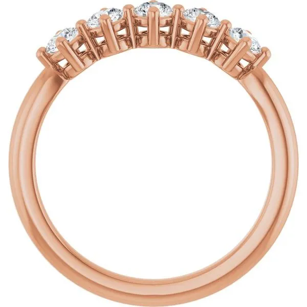 Five-Stone Anniversary Band Image 2 Grayson & Co. Jewelers Iron Mountain, MI