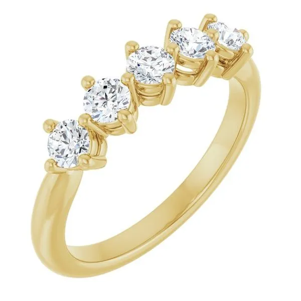 Five-Stone Anniversary Band Grayson & Co. Jewelers Iron Mountain, MI