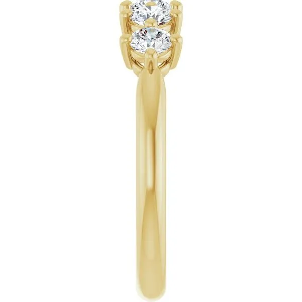 Five-Stone Anniversary Band Image 4 Grayson & Co. Jewelers Iron Mountain, MI