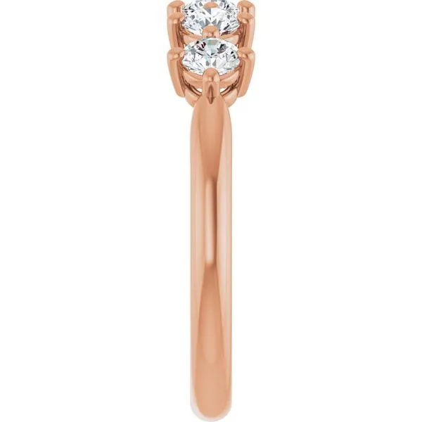 Five-Stone Anniversary Band Image 4 Grayson & Co. Jewelers Iron Mountain, MI