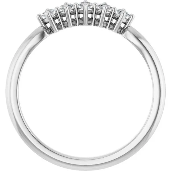 Five-Stone Anniversary Band Image 2 Grayson & Co. Jewelers Iron Mountain, MI