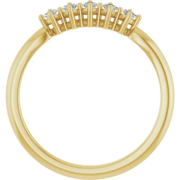 Five-Stone Anniversary Band Image 2 Grayson & Co. Jewelers Iron Mountain, MI