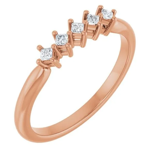 Five-Stone Anniversary Band L & L jewelers Scarborough, ME