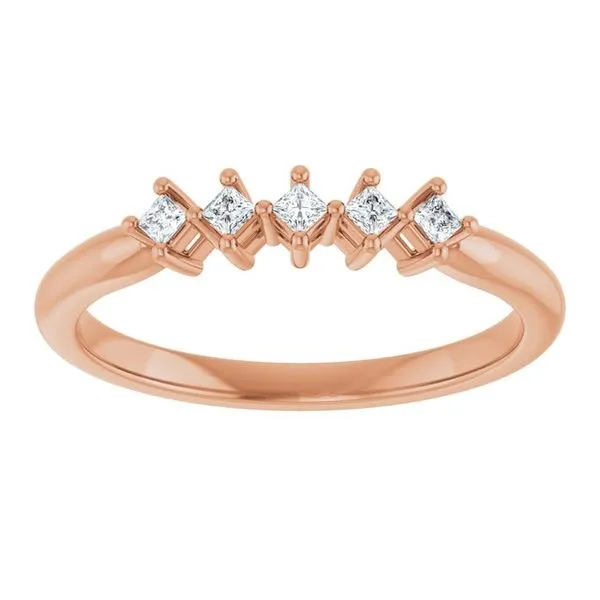 Five-Stone Anniversary Band Image 3 Grayson & Co. Jewelers Iron Mountain, MI